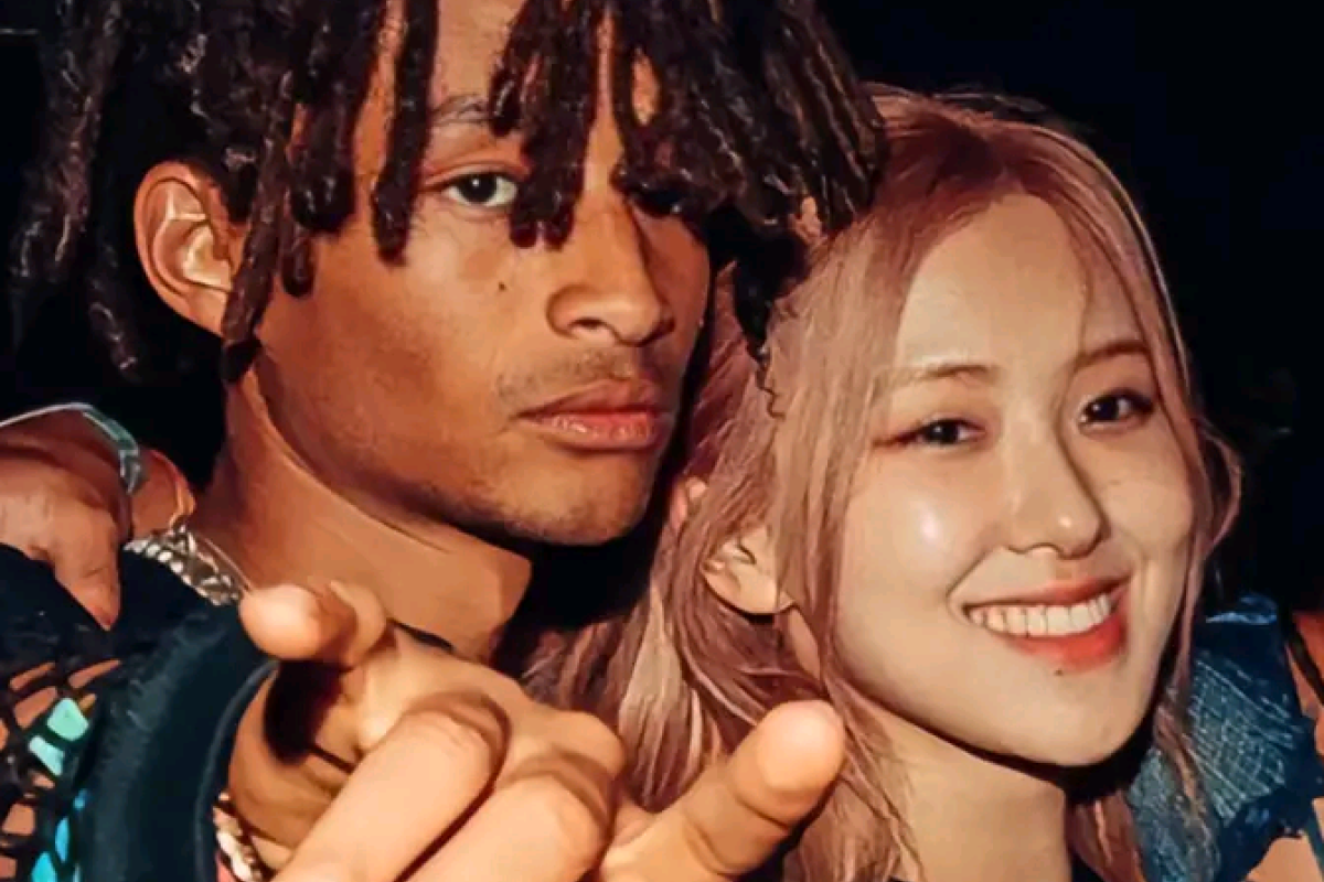 Rosé blackpink and Jaden SMITH