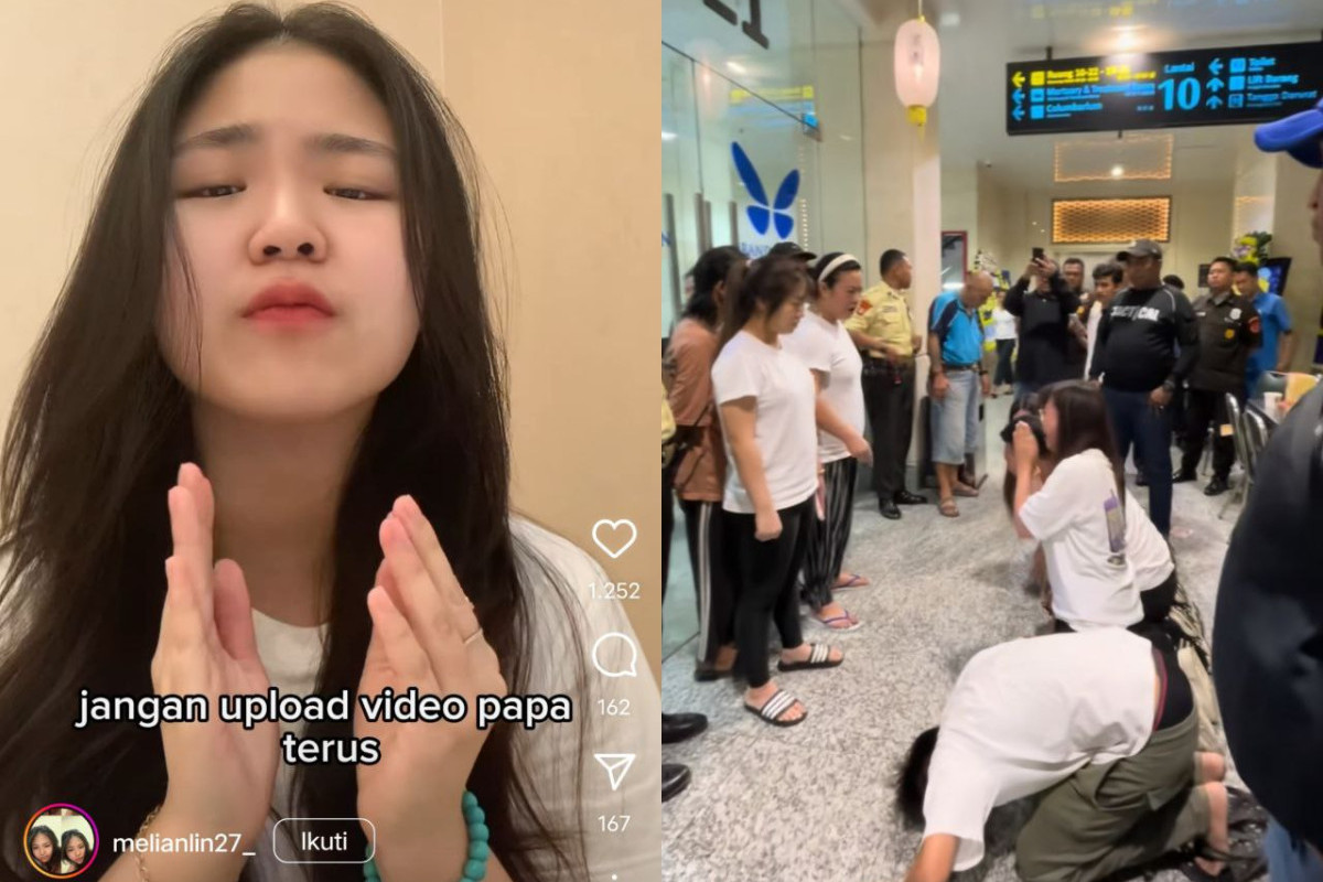 Apa Akun IG  Melian Lin dan Siapakah Dirinya? Video Viral Cekcok di Grand Heaven Sampai Sujud-sujud di Tiktok, Cek Kronologi dan Awal-mula