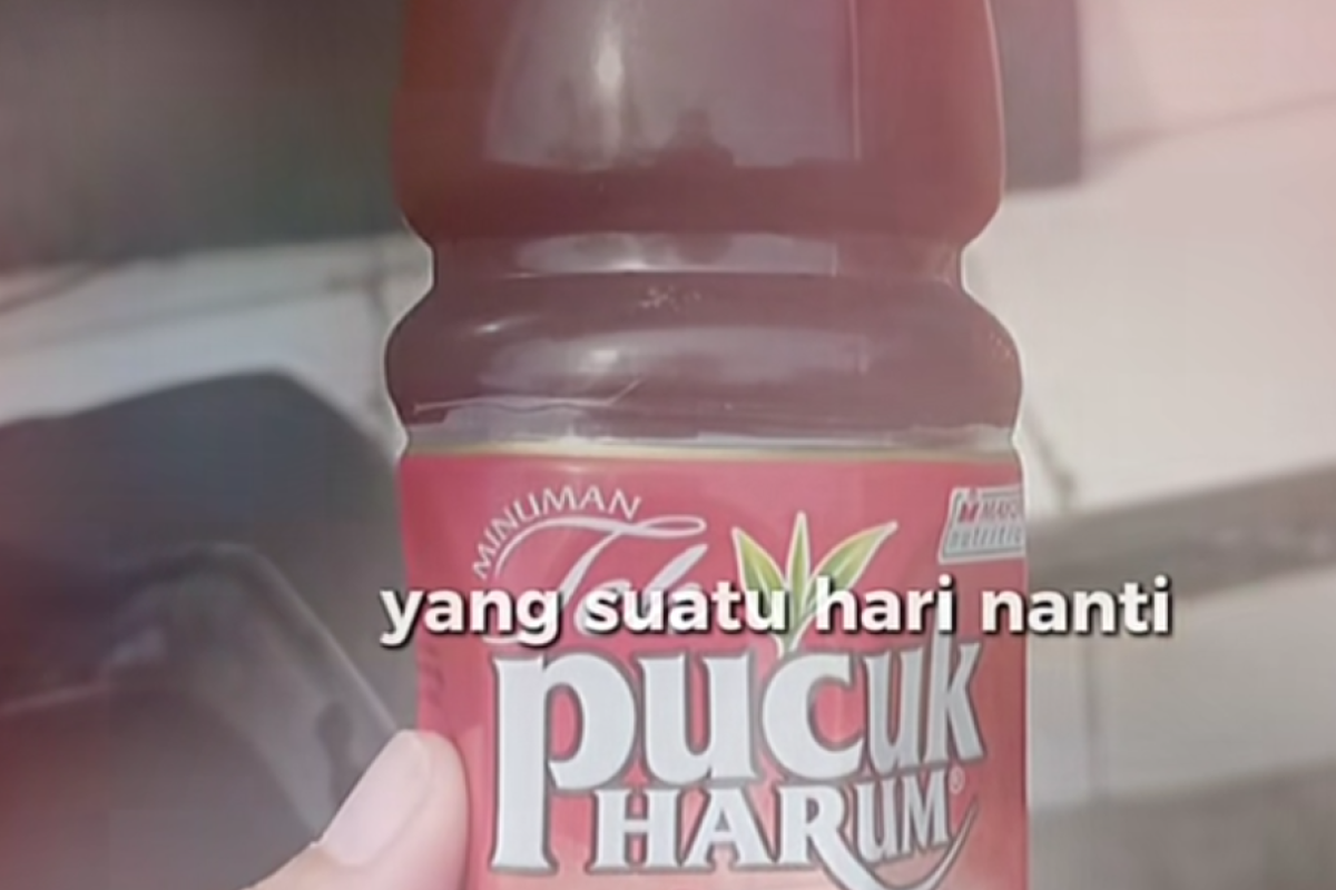 Botol Teh Pucuk Viral di TikTok dan X: Misteri Video 1 Menit 50 Detik yang Bikin Warganet Penasaran Setengah Mati