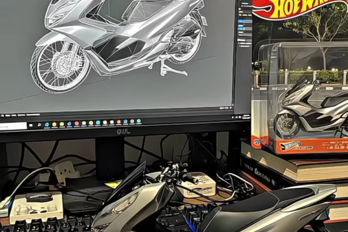 Viral di Medsos! Begini Cara Edit Foto AI Miniatur Motor ala Action Figure yang Bikin Netizen Penasaran