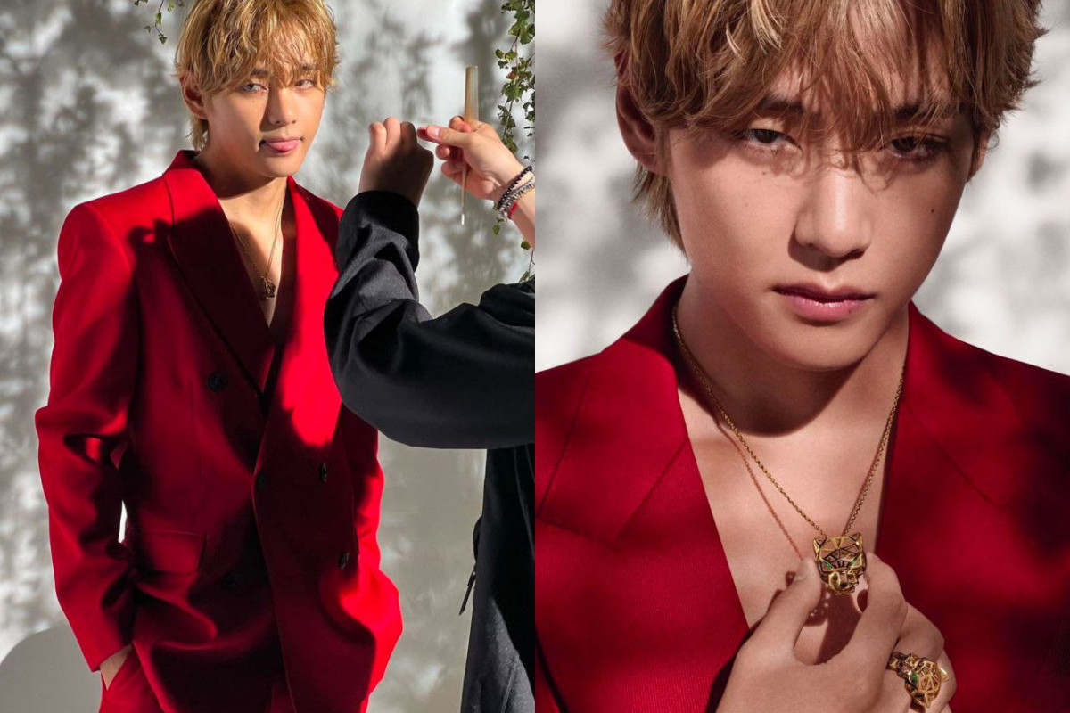 TaeTae Kesal di Seojin's Behind? Netizen Salfok Ekspresi V BTS Nahan