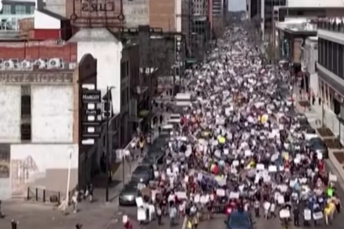 Aksi No Kings di Amerika Serikat Diikuti Jutaan Orang Protes Kebijakan Donald Trump