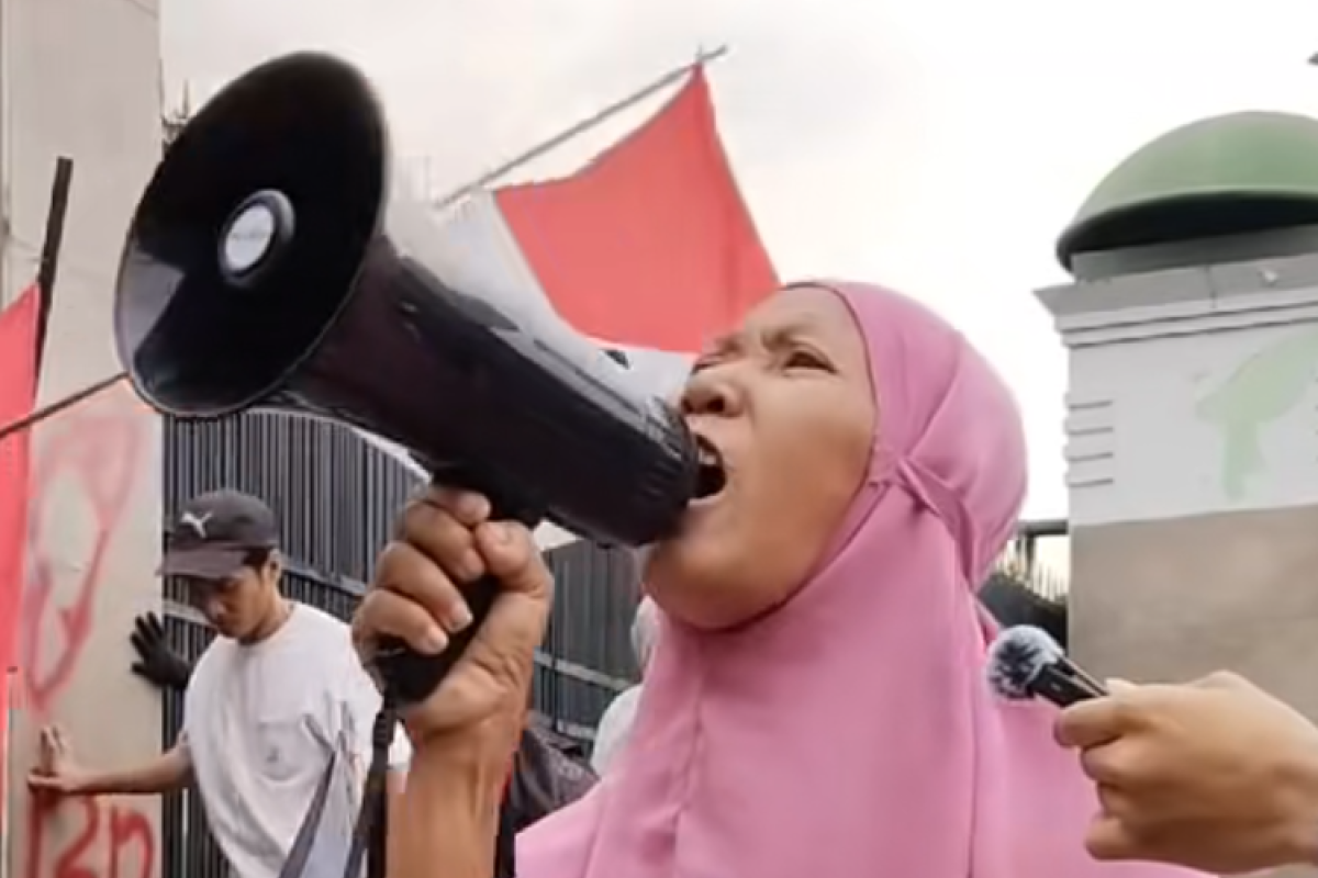 Bu Ana Sosok Emak-Emak Kerudung Pink yang Jadi Ikon Brave Pink Hero Green, Ternyata Hina Prabowo Subianto, Ancam Etnis Tionghoa dan Minta Anies Baswedan jadi Presiden