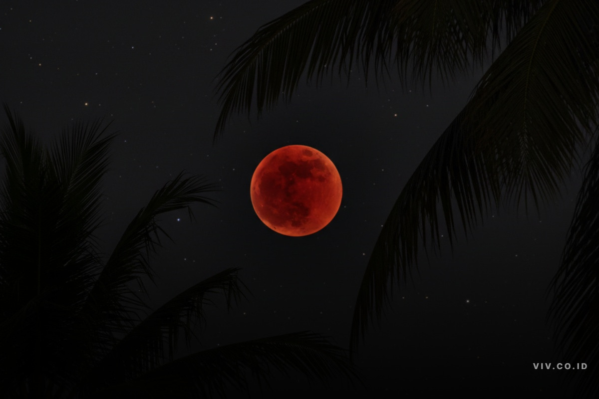 Gerhana Bulan Total 3 Maret 2026 Terlihat di Indonesia, Ini Jadwal Lengkap Fasenya