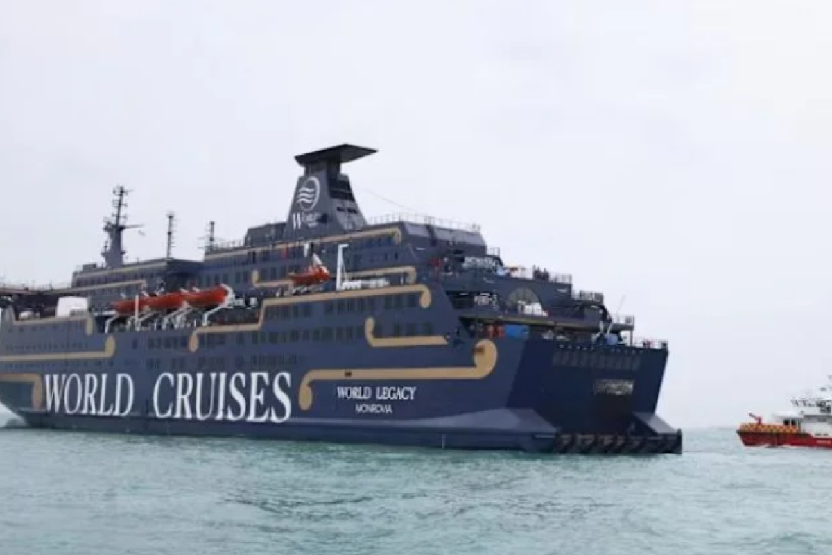 Kabar Duka! WNI Meninggal Dunia dalam Kebakaran Kapal Pesiar World Legacy di Perairan Singapura