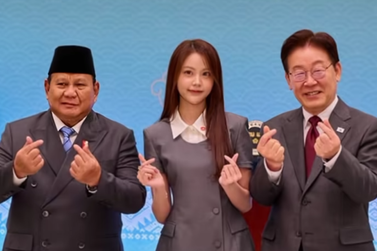 Carmen Hearts2Hearts Hadiri Jamuan Kenegaraan Prabowo di Blue House Korea Selatan