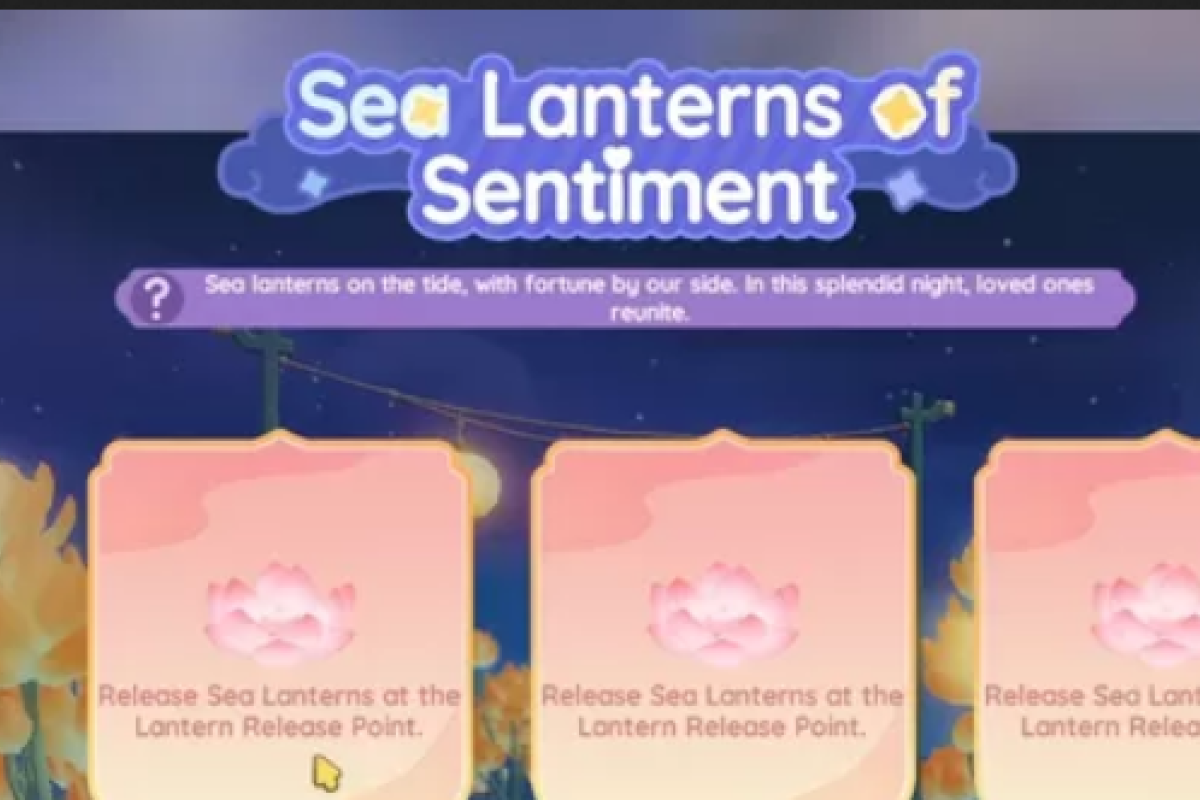 Lokasi dan Panduan Event Sea Lanterns of Sentiment Heartopia Lengkap dengan Rewards dan Tips Hemat Resource