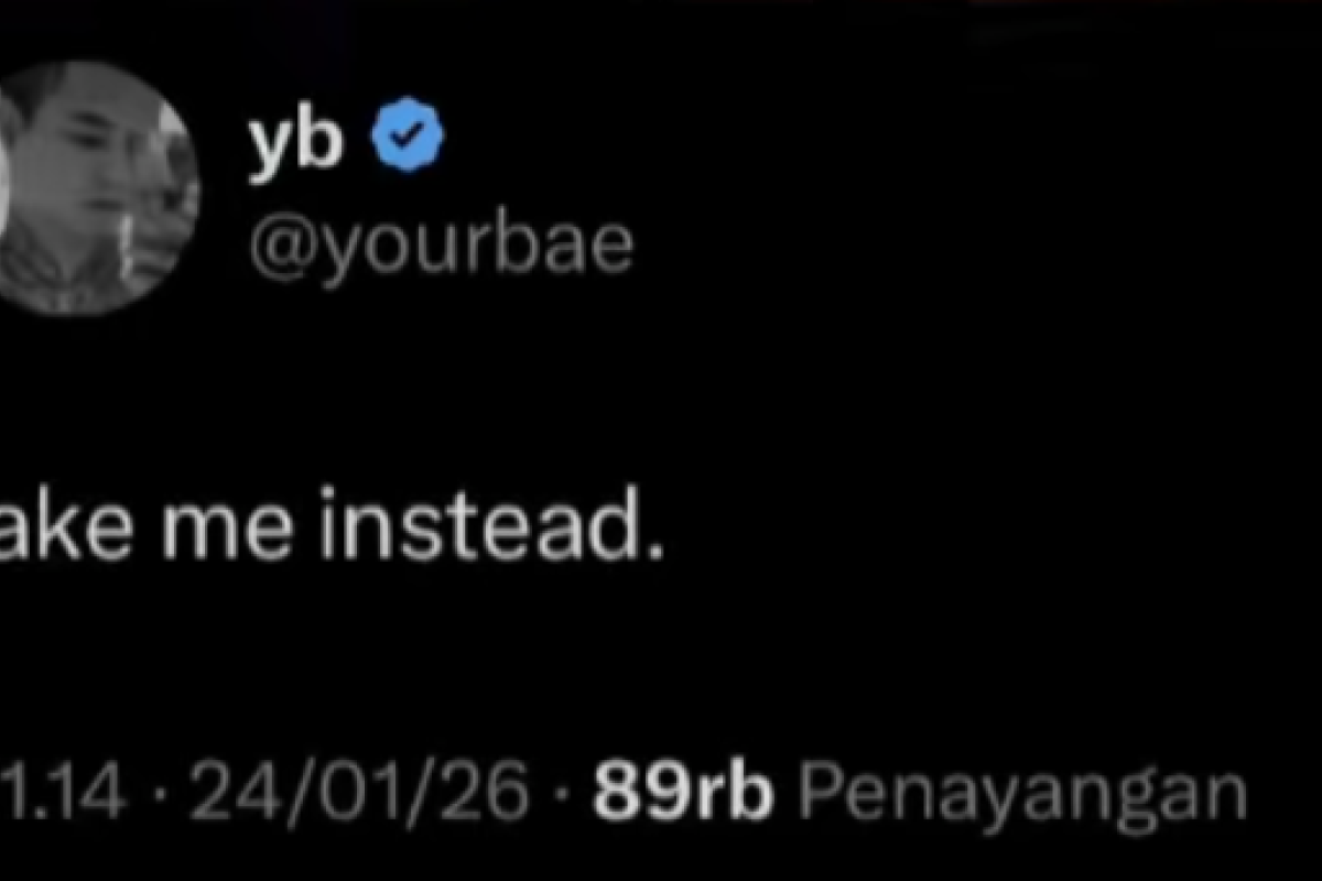 Apa Arti Take Me Instead? Cuitan Reza Arap yang Diunggah di X Usai Meninggalnya Sang Kekasih Lula Lahfah