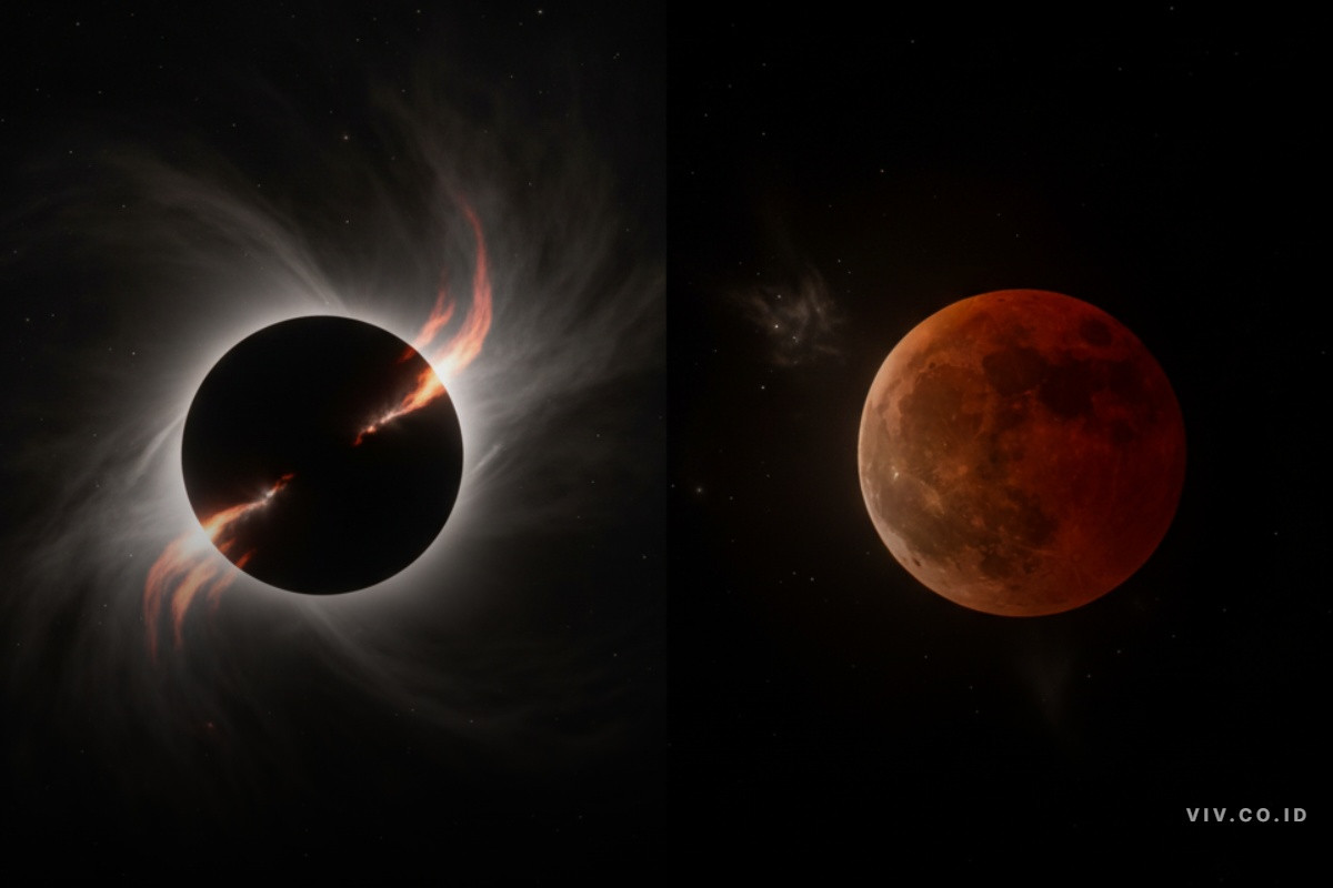 Mengapa Gerhana Matahari dan Gerhana Bulan Terjadi Berpasangan? Ini Sebabnya