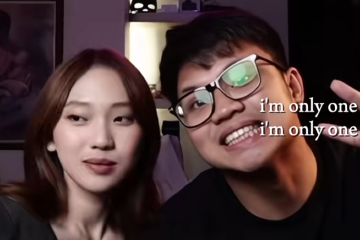 Reaksi Jule Saat Bigmo Bahas Ketakutan Diselingkuhi dalam Live Streaming