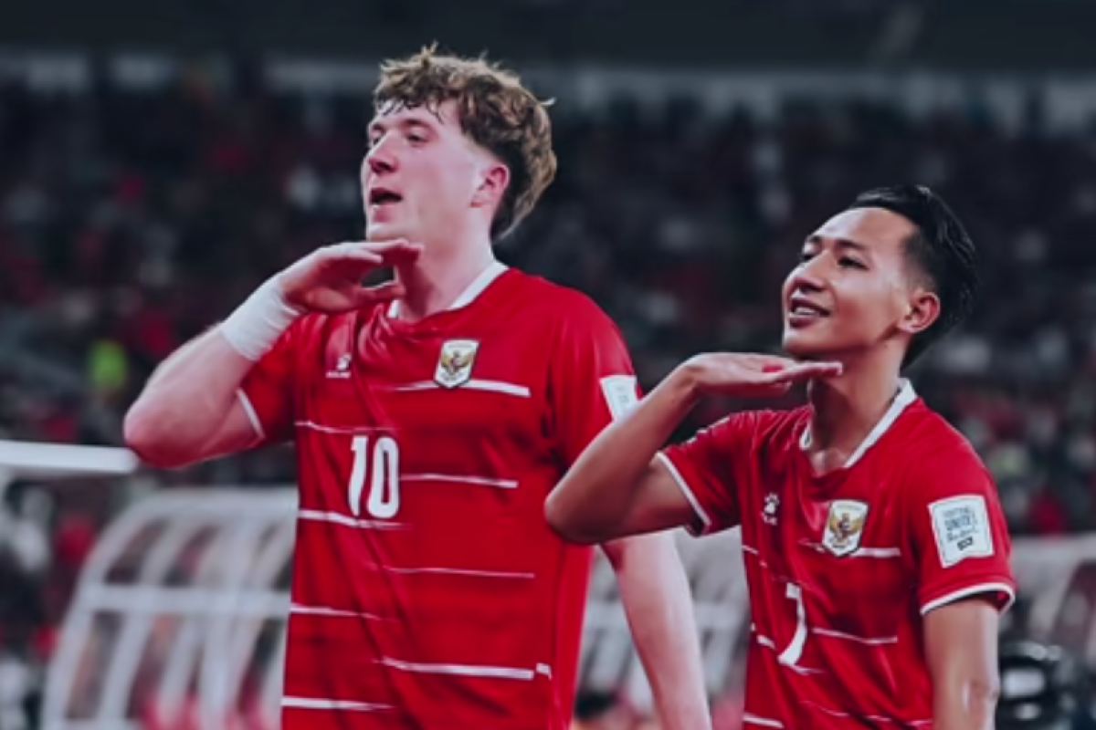 Beckham Putra Cetak Dua Gol, Timnas Indonesia Menang Telak atas Saint Kitts and Nevis