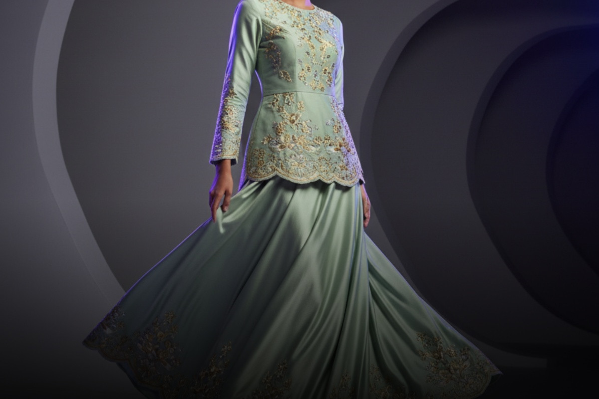 Tren Busana Lebaran 2026 Didominasi Gaya Melayu dengan Warna Lembut