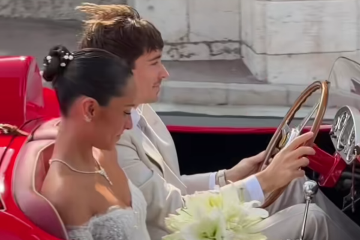 SELAMAT! Alexandra Saint Mleux Resmi Menikah dengan Charles Leclerc, pada 28 Februari 2026 di Monaco