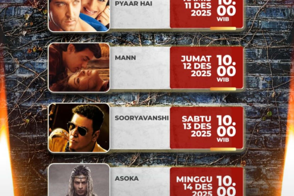 Daftar Program ANTV Selasa, 9 Desember 2025: Series India, Baalver, Takdir Cinta Layla, Zeynep, Rindu Tak Berujung ada Mega Bollywood Dil Hai Tumhara Plus Link 