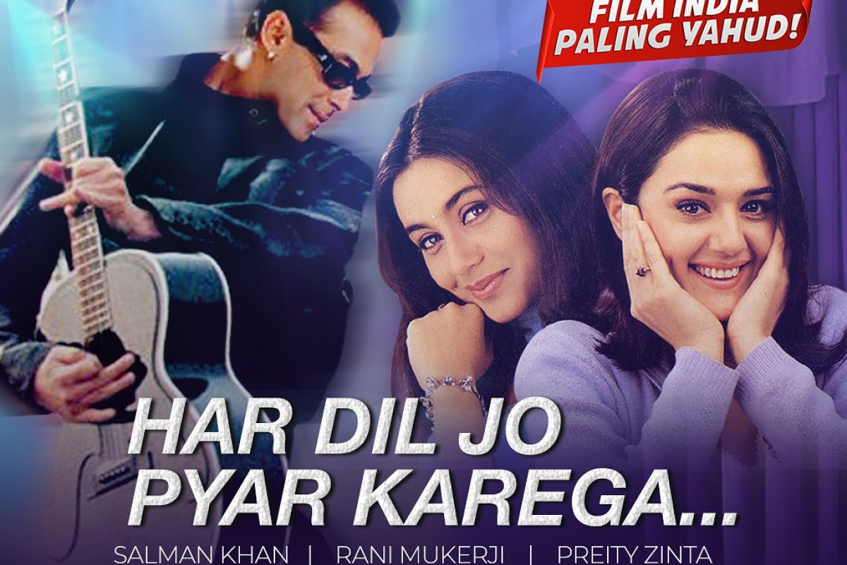 Sinopsis Mega Bollywood Paling Yahud ANTV Har Dil Jo Pyar Karega  Hari ini 4 Mei 2024 Pukul 11.00 WIB Ada Salman Khan, Preity Zinta dan Rani Mukerji: Cinta Segitiga yang Rumit