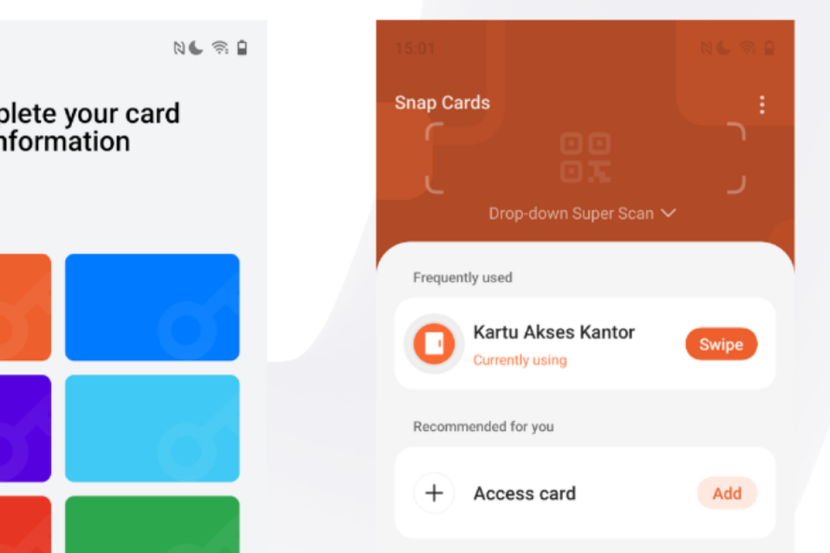Fitur Snap Card HP Realme C67, Cara Copy Data Kunci Digital dengan NFC