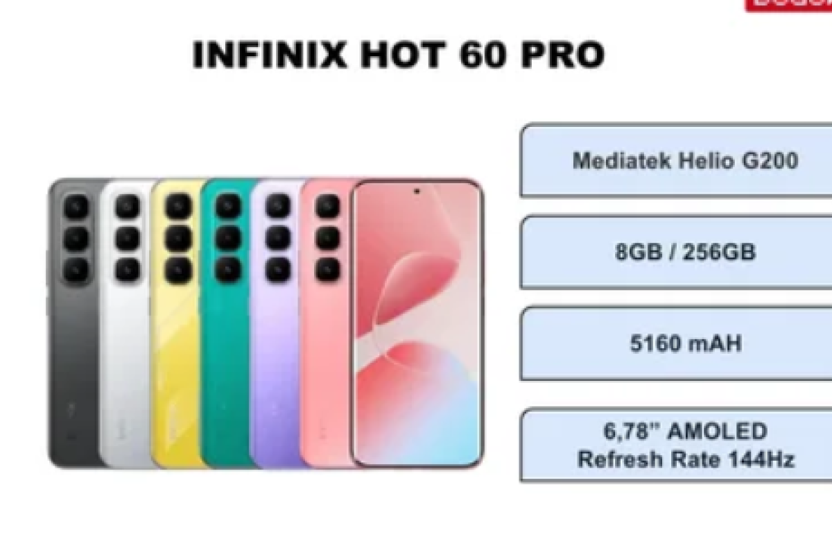 Pilihan Seimbang untuk Harian & Gaming Ringan! Inilah Spesifikasi Infinix Hot 60 4G yang Diadu dengan Redmi 15C