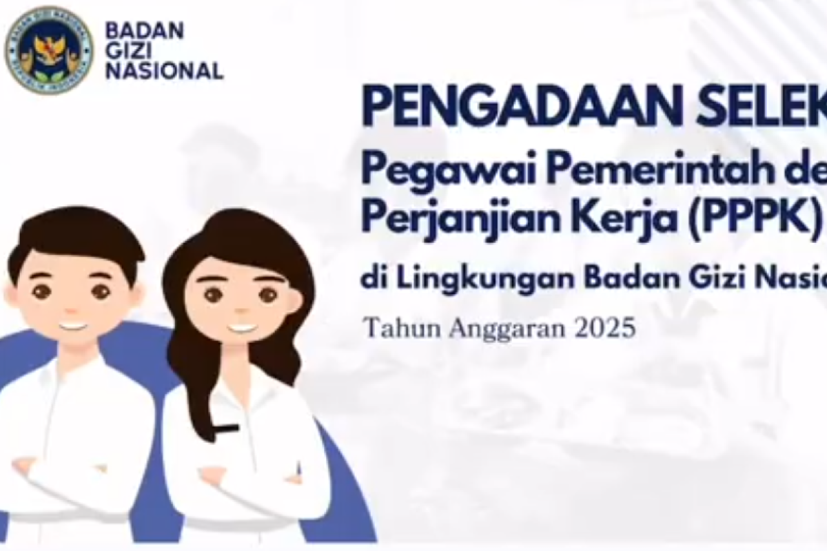 Rekrutmen PPPK Badan Gizi Nasional (BGN) Desember 2025: Panduan Lengkap, Syarat, Formasi, dan Jadwal Terbaru