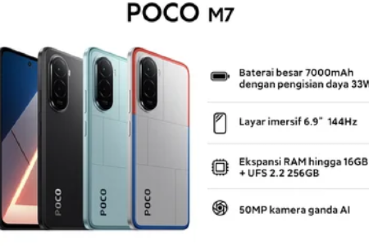 CUMA 2 Jutaan! Inilah Spesifikasi dan Harga POCO X7 Pro Monster Performa dengan Kamera Utama 50 MP OIS