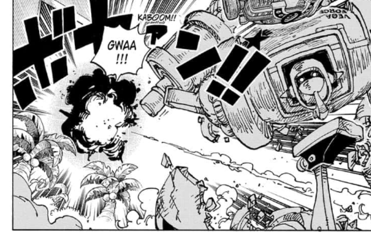 Spoiler Manga One Piece Chapter 1093 Luffy Berhasil Melempar Kizaru, Zoro Semakin Terdesak