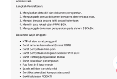 Link dan Panduan Lengkap Pendaftaran PPPK Badan Gizi Nasional (BGN) 2025: Syarat Dokumen, Alur Daftar, dan Tips Sukses di Portal SSCASN