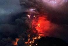 Potret Mengerikan Gunung Ruang Erupsi hingga Kegempaan Sampai 944 Kali dalam Sehari, Waspada Berpotensi Tsunami?