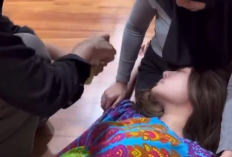 Video Diduga Tri Indah Pingsan Usai Kasus VCS Suami Clara Shinta Viral