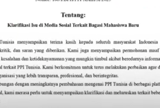 Viral! Surat Edaran PPI Tunisia Wajibkan Mahasiswa Baru Bawa Barang Titipan – Netizen Geram, Diduga Ada Pemalakan?
