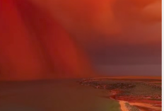 Lautan Debu dan Langit Merah Teror Siklon Narelle di Barat Laut Australia