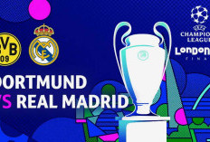 NONTON SEKARANG! Link Live Streaming Dortmund vs Real Madrid Final UCL 2024, Update Terbaru Skor Sementara