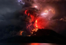 Kenapa Muncul Petir atau Kilat di Gunung Ruang Saat Erupsi? Dari Mana Asalnya dan Apakah Ada Dampaknya?