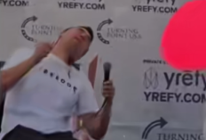 No Sensor! Video Detik-Detik Penembakan Charlie Kirk Influencer Pro Trump dalam Acara Debat Publik