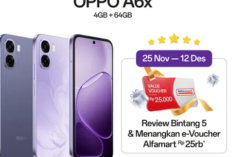 OPPO A6x Resmi Meluncur di Indonesia: HP Entry-Level dengan Baterai Jumbo dan Layar 120Hz, Layak Dijadikan Teman Sehari-Hari?