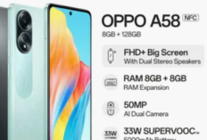 Cuma 2 Jutaan! Inilah Daftar Harga Oppo A58 NFC yang Nyaman untuk Gaming Sehari-Hari