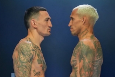Cara Nonton Live Streaming UFC 326 Max Holloway Tantang Charles Oliveira Perebutan Sabuk BMF Siang Ini