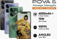 Tecno Pova 6 Raksasa Baterai dengan Kamera Selfie Unggulan Kembali Masuk Daftar HP Murah dengan Kamera Selfie 32 MP Terbaik Bersaing dengan Tecno Camon 40