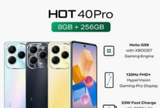 Infinix Hot 40 Pro dengan Performa Seimbang serta Harga Terjangkau Masuk Daftar 4 HP Murah dengan Kamera Selfie 32 MP Terbaik Tahun 2025