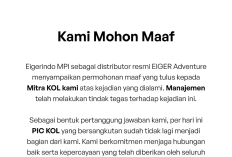 Eiger Indonesia Pecat PIC KOL Vito Dery Usai Dugaan Rendahkan Konten Kreator Viral