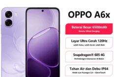 Berapa Harga OPPO A6x? Ponsel Entry-Level dengan Baterai Jumbo dan Layar 120Hz, Benarkah Harganya Dibawah Rp1 Jutaan?