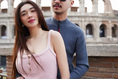 Angel Karamoy dan Gusti Ega Tertangkap Kembali Mesra di Roma Usai Isu Putus