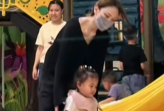 Penampilan Terbaru Jule Tanpa Hijab Saat Temani Anak Bermain di Mall Jadi Sorotan Publik