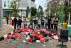 BEM UMJ Gelar Aksi Buang Sampah di Depan Kantor Wali Kota Tangsel, Soroti Ketidakseriusan Pemkot Atasi Krisis Persampahan